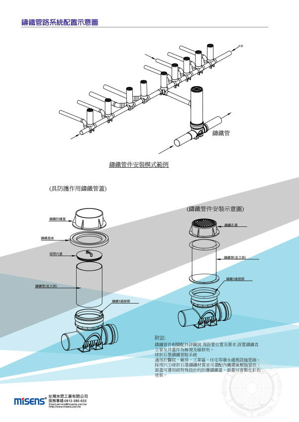 鑄鐵管蓋04